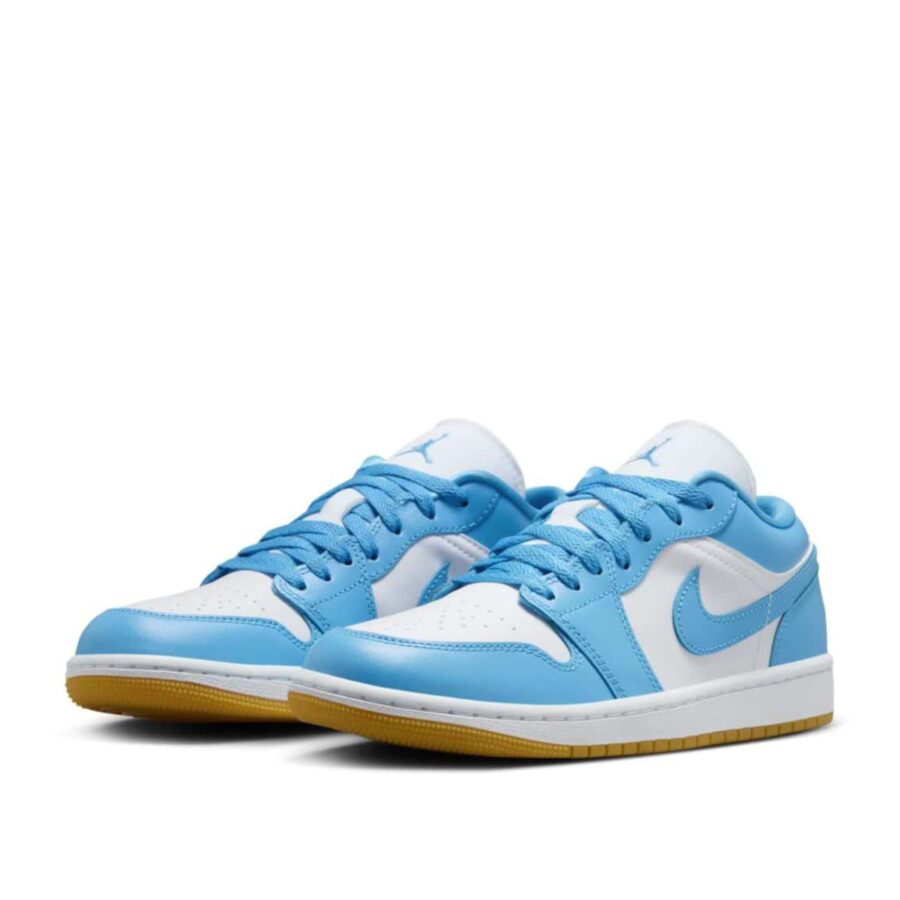giày air jordan 1 low 'dark powder blue' dc0774-104