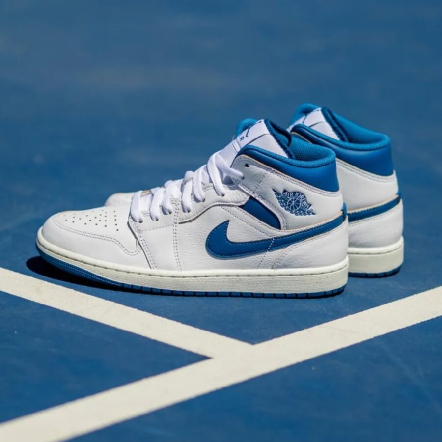 giày air jordan 1 mid se 'industrial blue' fn5215-141