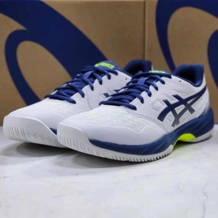 giày asics gel-court hunter 3 'white navy' 1071a088-102