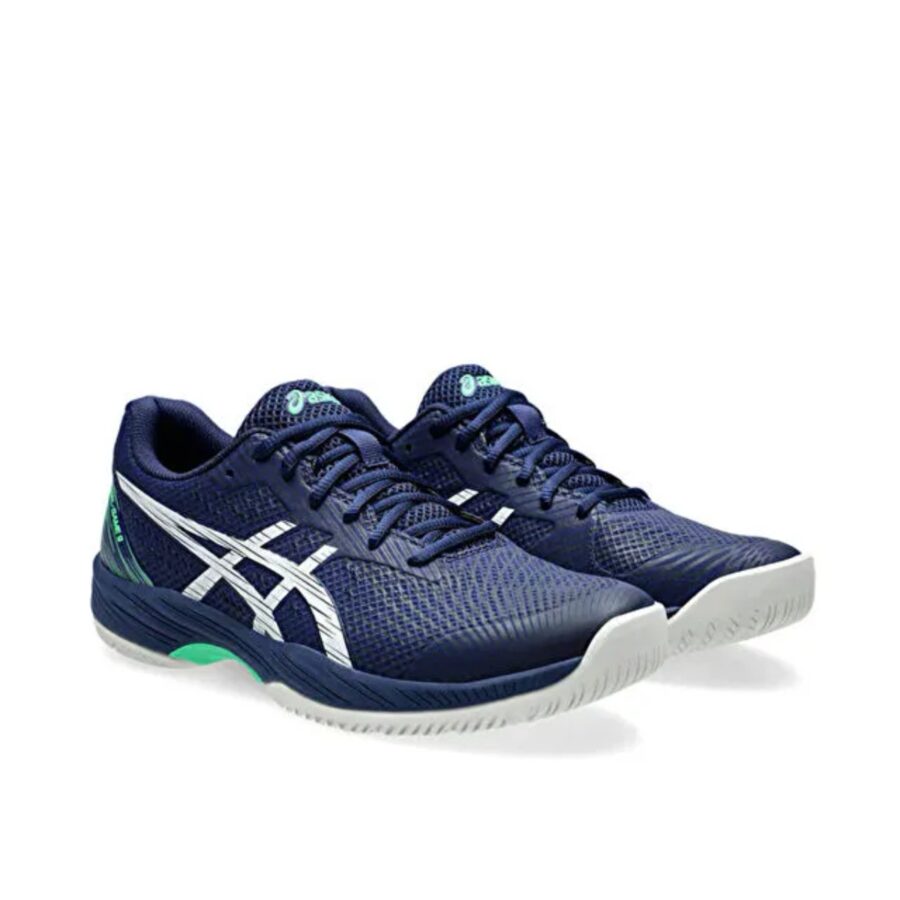 giày asics gel game 9 blue expanse white 1041a337-401