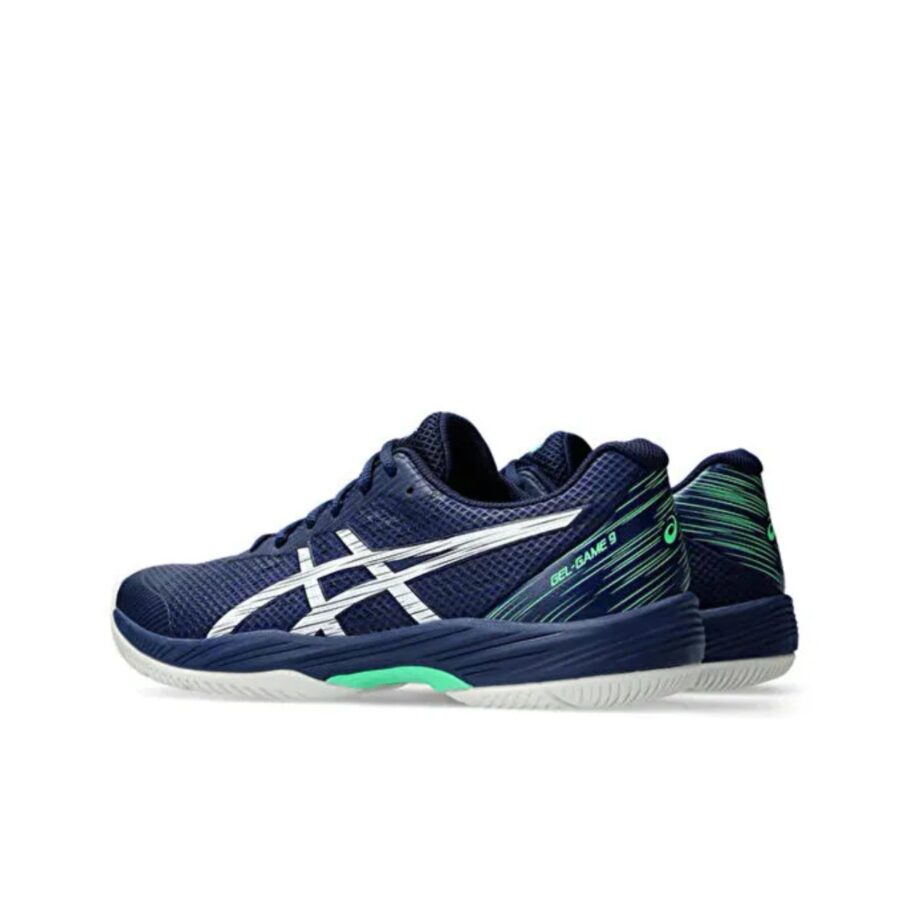 giày asics gel game 9 blue expanse white 1041a337-401