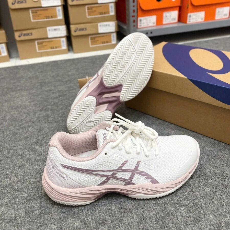 giày asics gel-game 9 'white' 1042a217-106