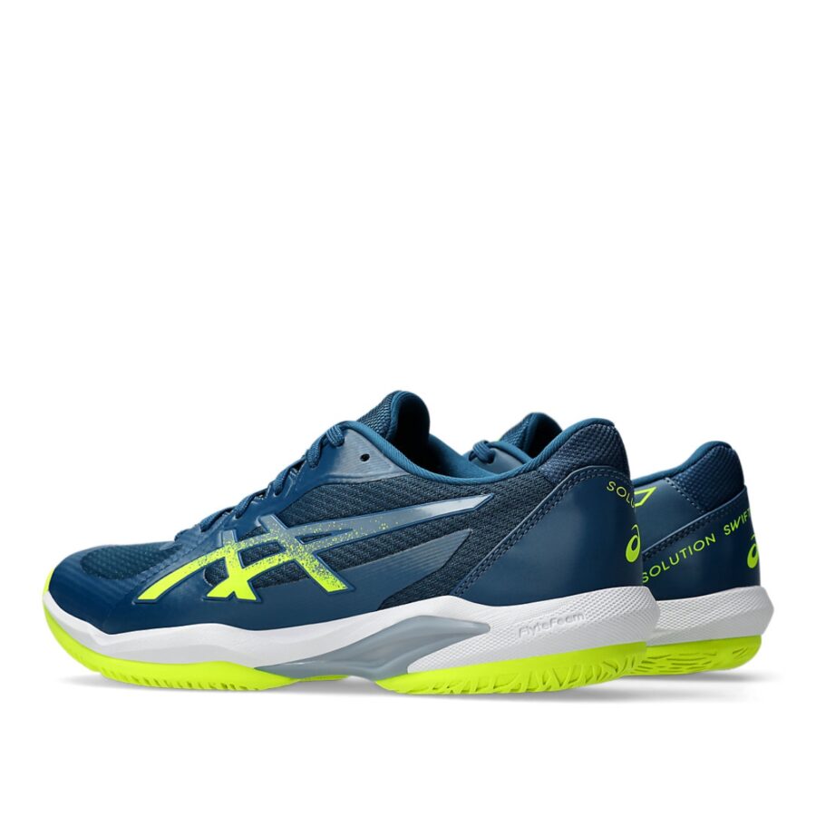 giày asics solution swift ff 2 mako blue safety yellow 1041a466-400