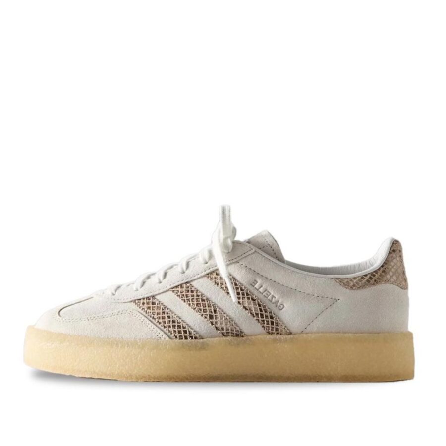 giày kith ronnie fieg × clarks × adidas originals 8th street gazelle indoor 'snakeskin' js1754