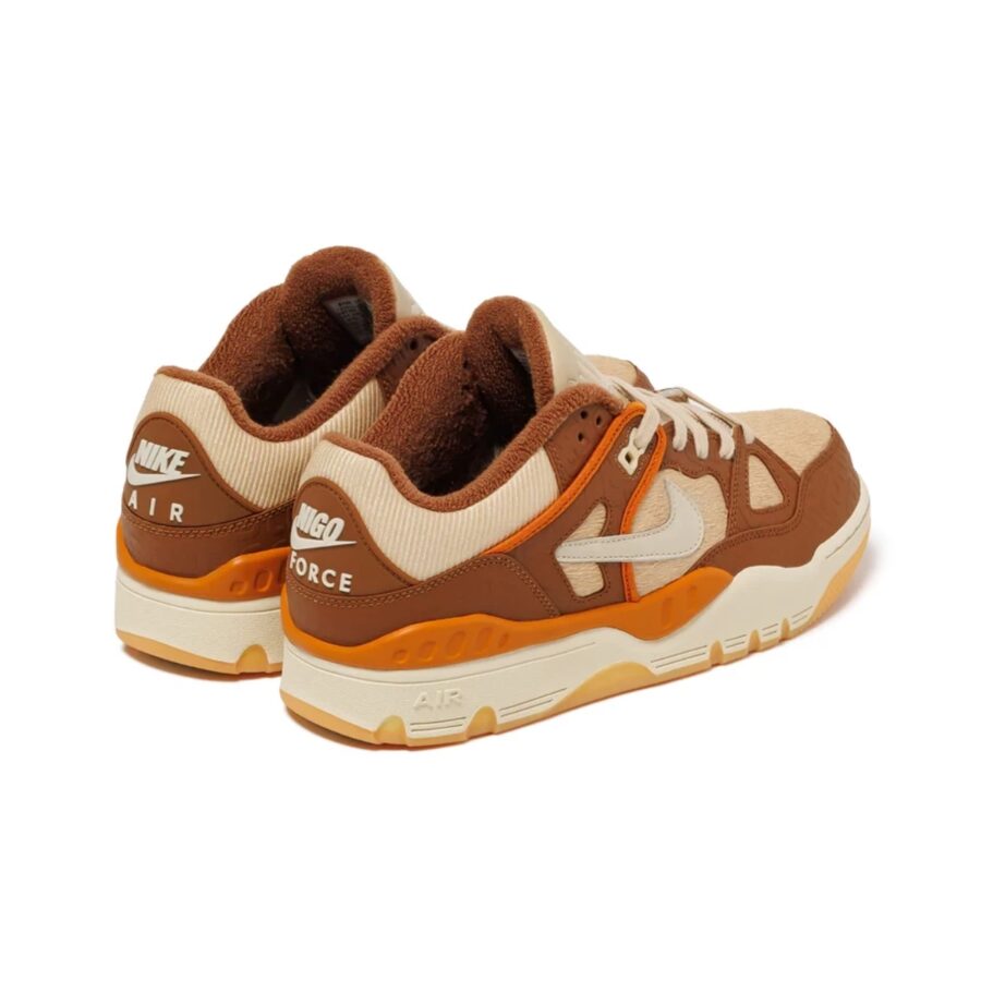 giày nigo x nike air force 3 low light british tan hq0260-200