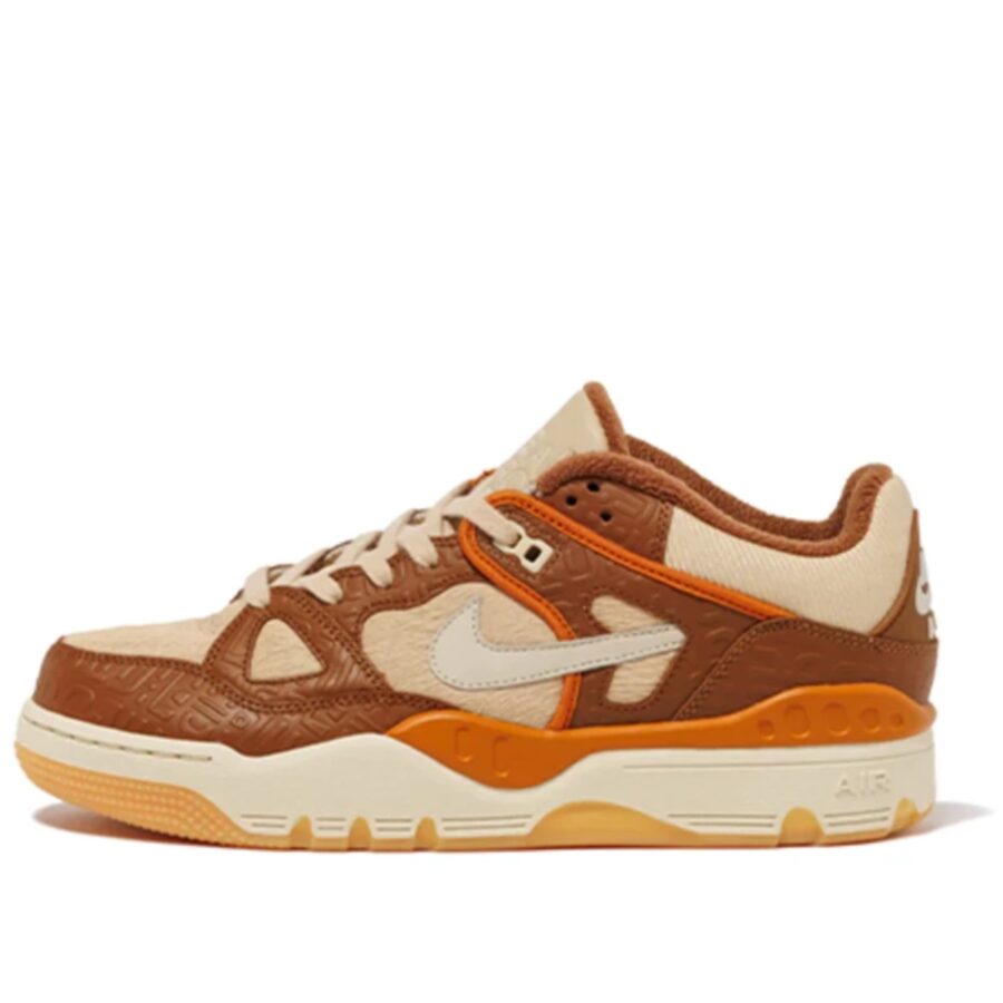 giày nigo x nike air force 3 low light british tan hq0260-200
