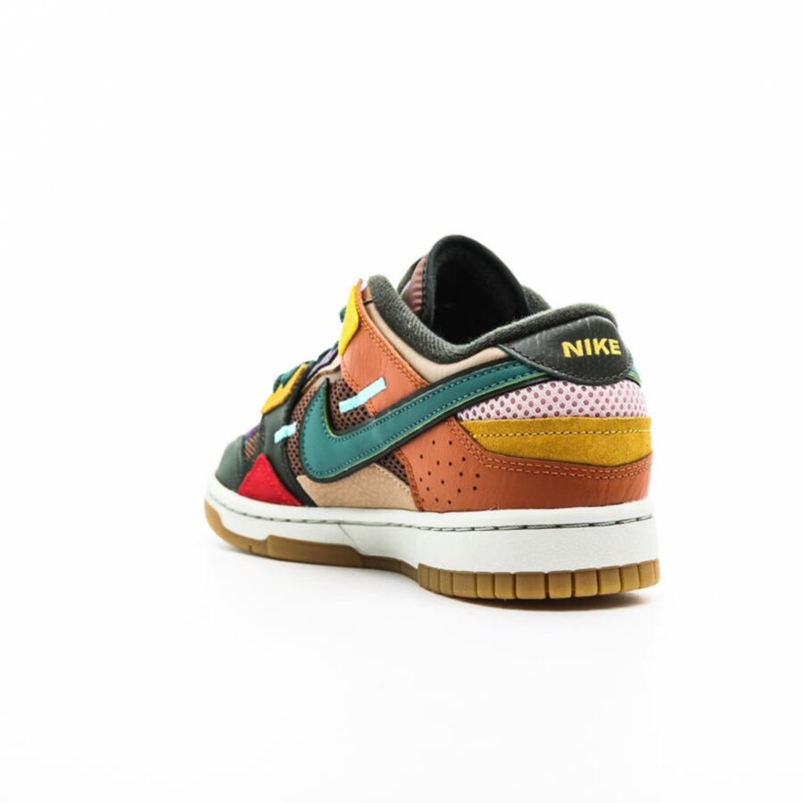 giày nike dunk low scrap "archeo brown" db0500-200