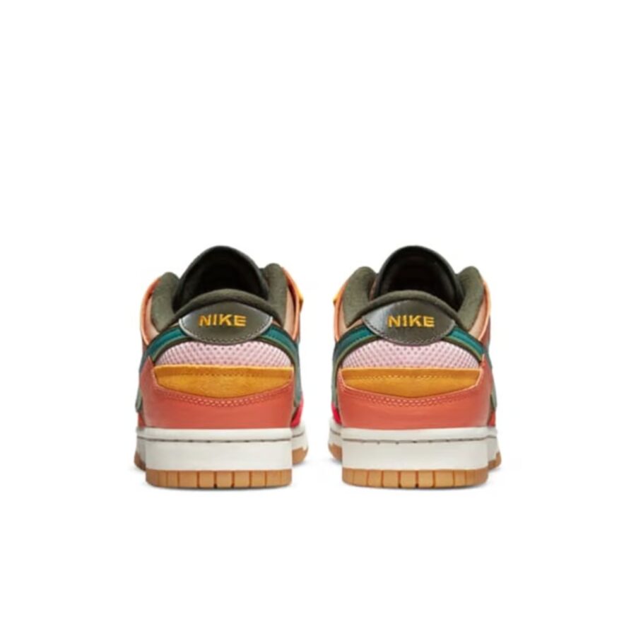 giày nike dunk low scrap "archeo brown" db0500-200