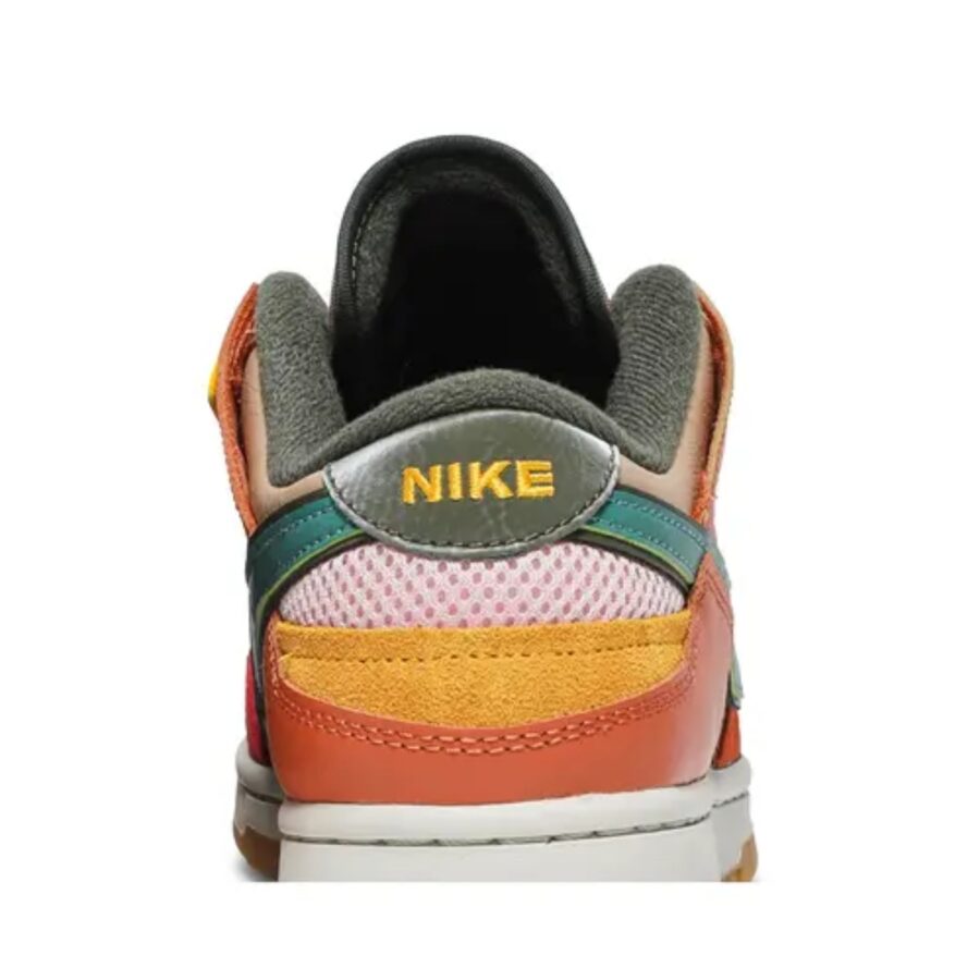 giày nike dunk low scrap "archeo brown" db0500-200