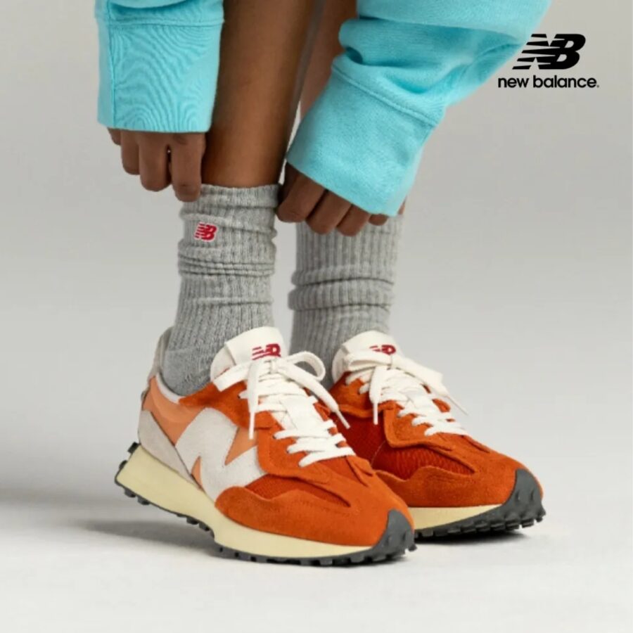 giày new balance 327 infield clay copper u327wrh