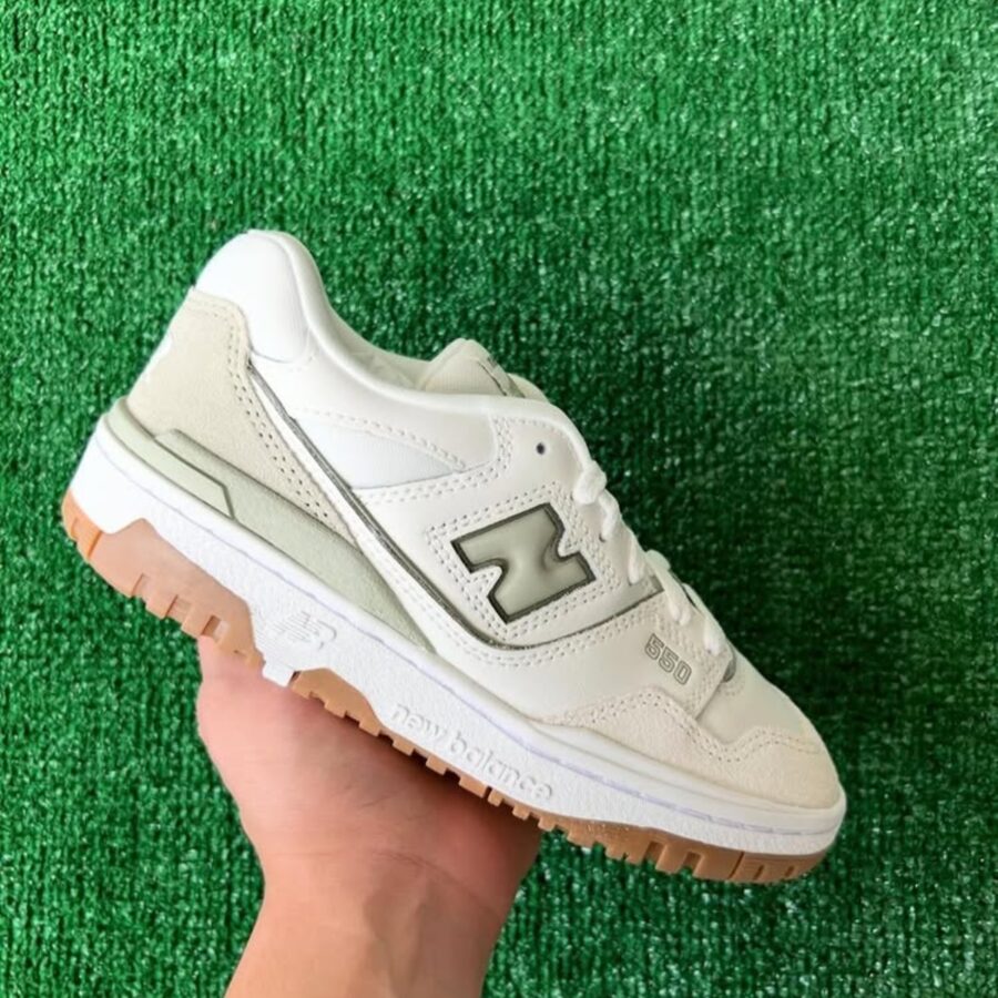 giày new balance 550 white olive gum gsb550fs