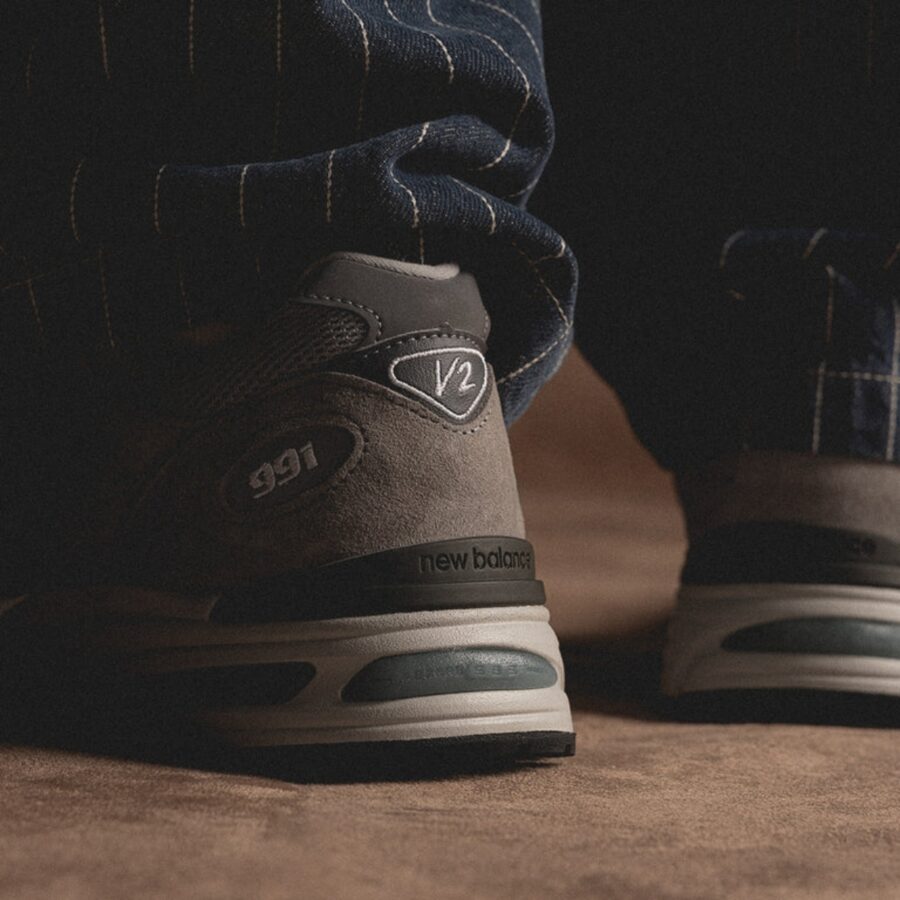 giày new balance 991 v2 made in uk 'grey' u991gl2