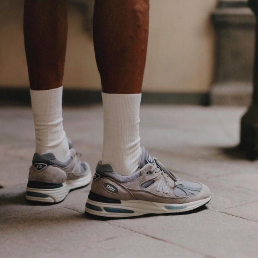 giày new balance 991 v2 made in uk 'grey' u991gl2
