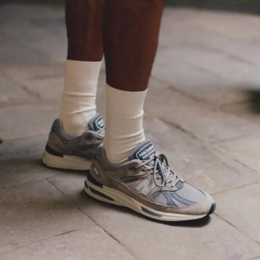 giày new balance 991 v2 made in uk 'grey' u991gl2