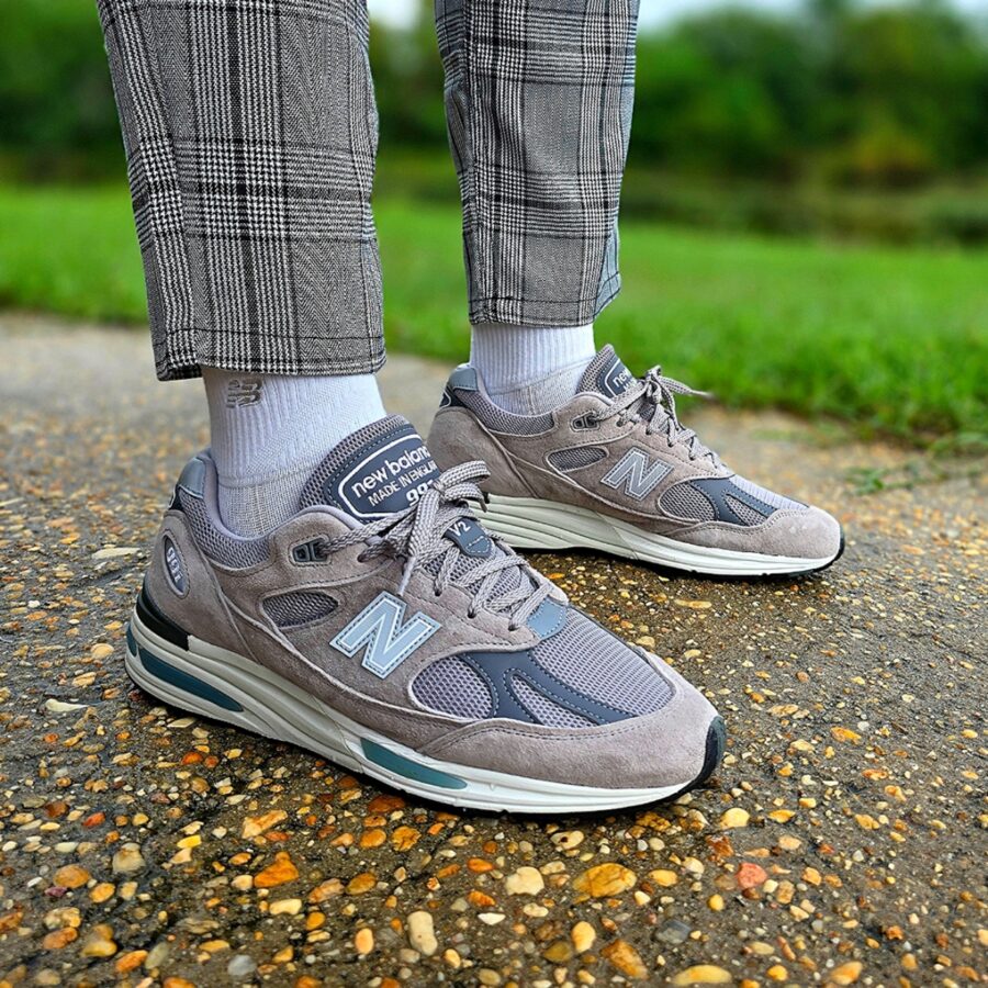 giày new balance 991 v2 made in uk 'grey' u991gl2