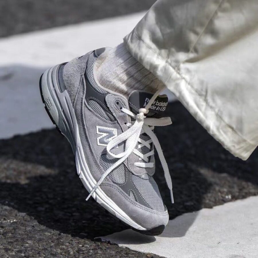 giày new balance 993 made in usa 'grey white' mr993gl