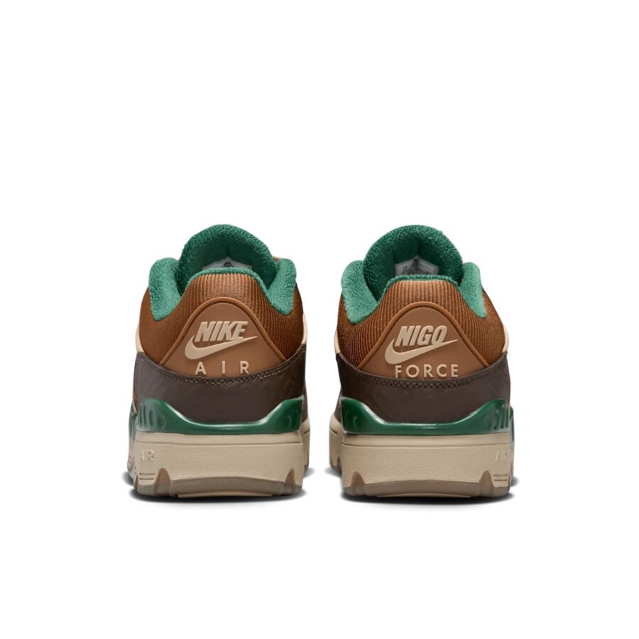 giày nigo x nike air force 3 low “baroque brown”hq0260-201