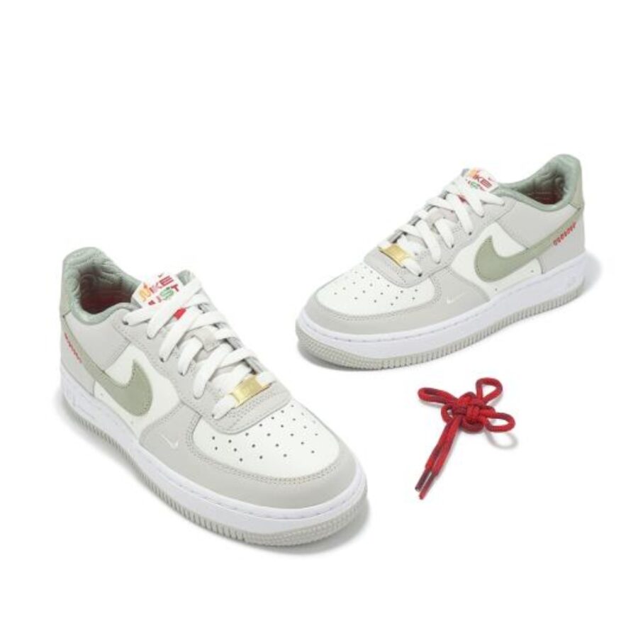 giày nike air force 1 low year of the snake (gs) hv6000-131