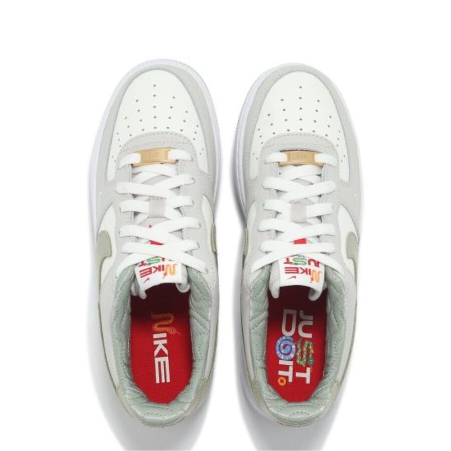 giày nike air force 1 low year of the snake (gs) hv6000-131