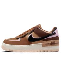 giày nike air force 1 shadow 'light british tan pink cacao wow' dz1847-200