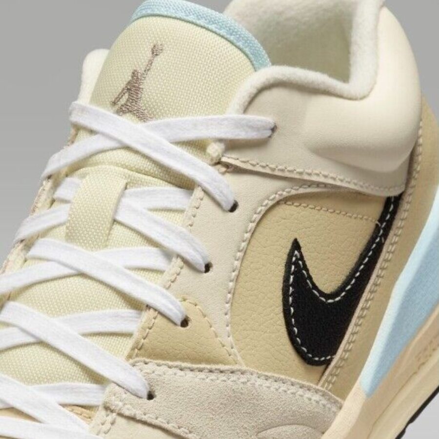 giày nike air jordan stadium 90 'sanddrift glacier blue' hq3438-101
