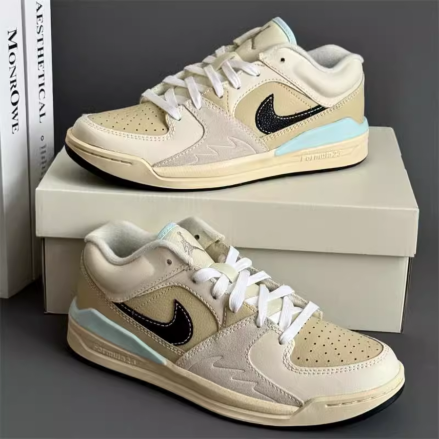 giày nike air jordan stadium 90 'sanddrift glacier blue' hq3438-101