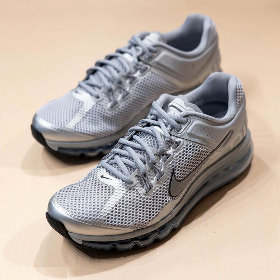 giày nike air max 2013 'metallic silver black' hq3025-001