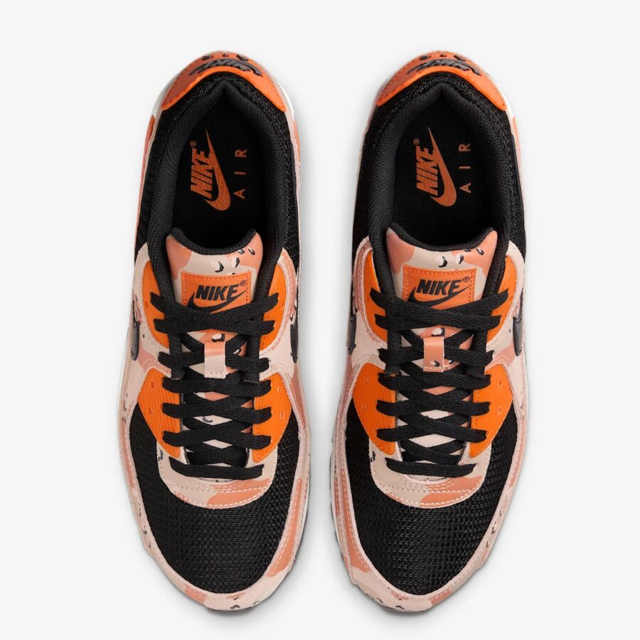 giày nike air max 90 camo pack bio beige orange if1721-201