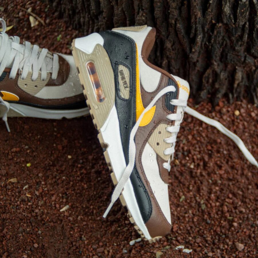 giày nike air max 90 gore-tex 'cacao wow light orewood brown' fd5810-201