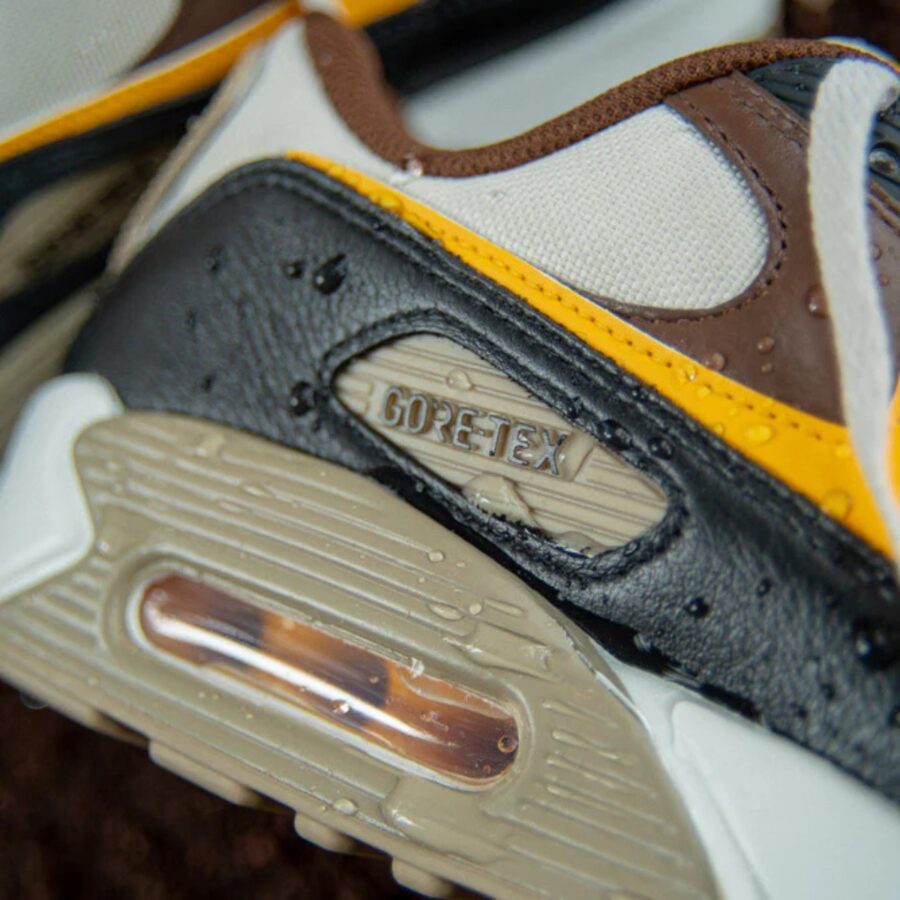 giày nike air max 90 gore-tex 'cacao wow light orewood brown' fd5810-201