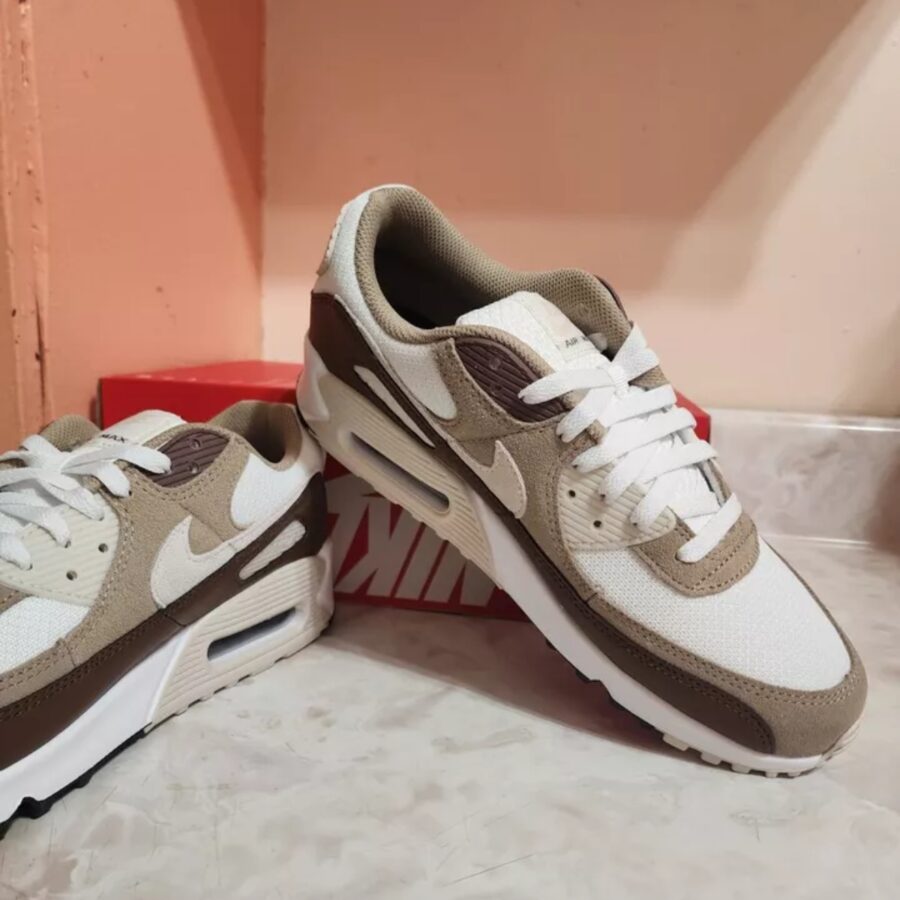 giày nike air max 90 'summit white khaki' dm0029-109