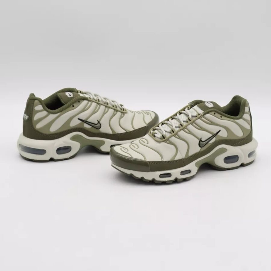 giày nike air max plus 'light bone medium olive' fb9722-002