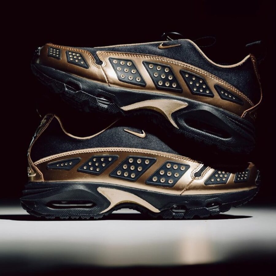 giày nike air max sndr 'black metallic gold' hj4130-002