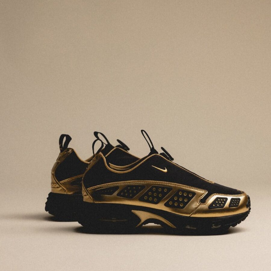 giày nike air max sndr 'black metallic gold' hj4130-002