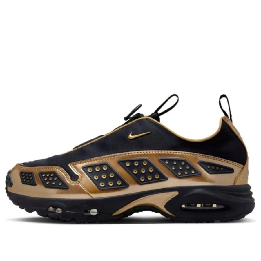 giày nike air max sndr 'black metallic gold' hj4130-002