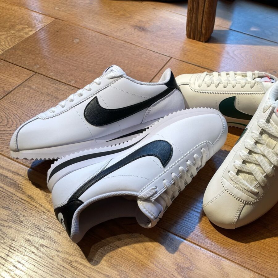 giày nike cortez white black dn1791-107