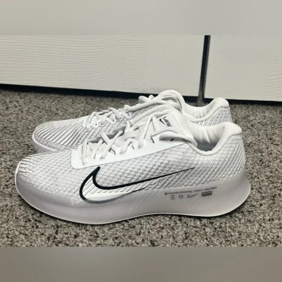 giày nike court air zoom vapor 11 'white black' dr6965-100