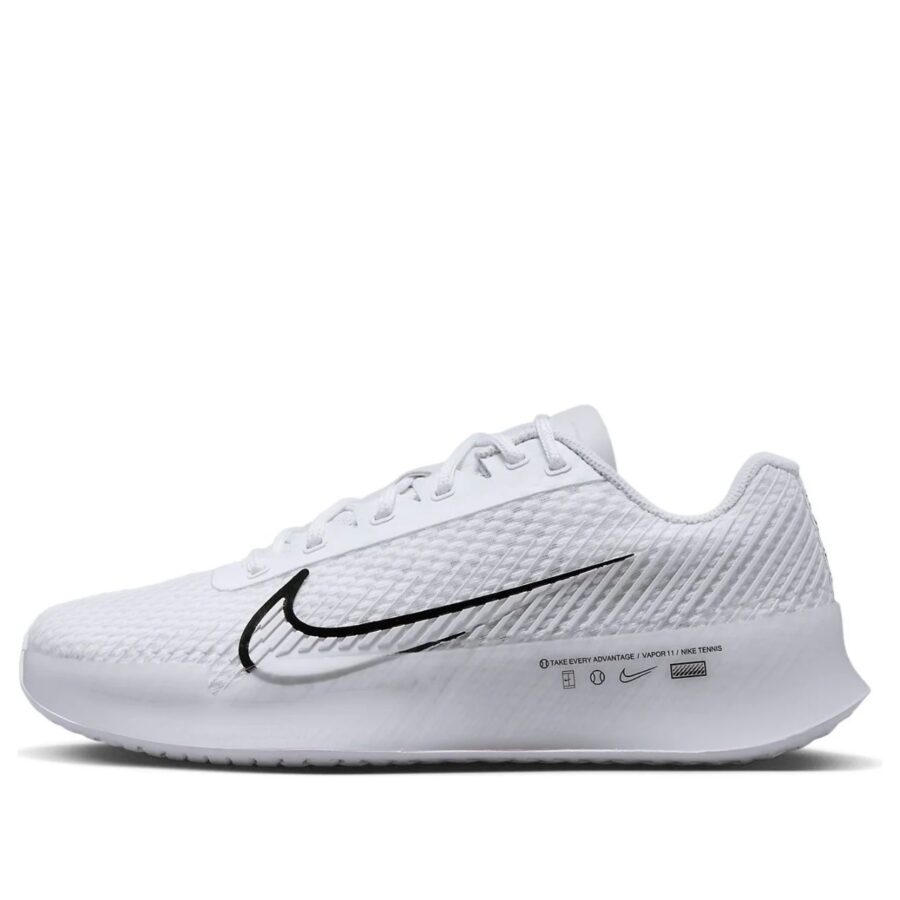 giày nike court air zoom vapor 11 'white black' dr6965-100