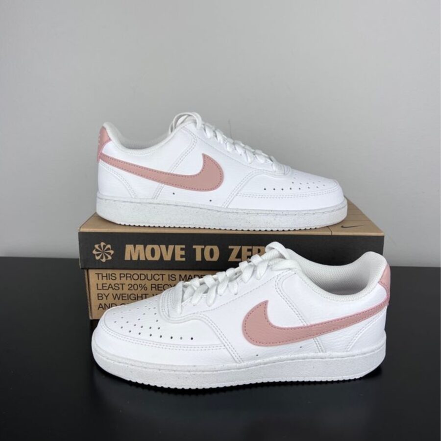 giày nike court vision low next nature 'white pink oxford' dh3158-102