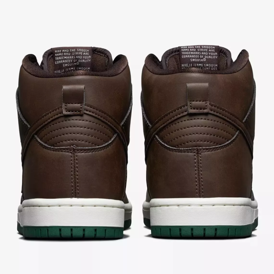 giày nike dunk high sb ‘baroque brown’ cv1624-200