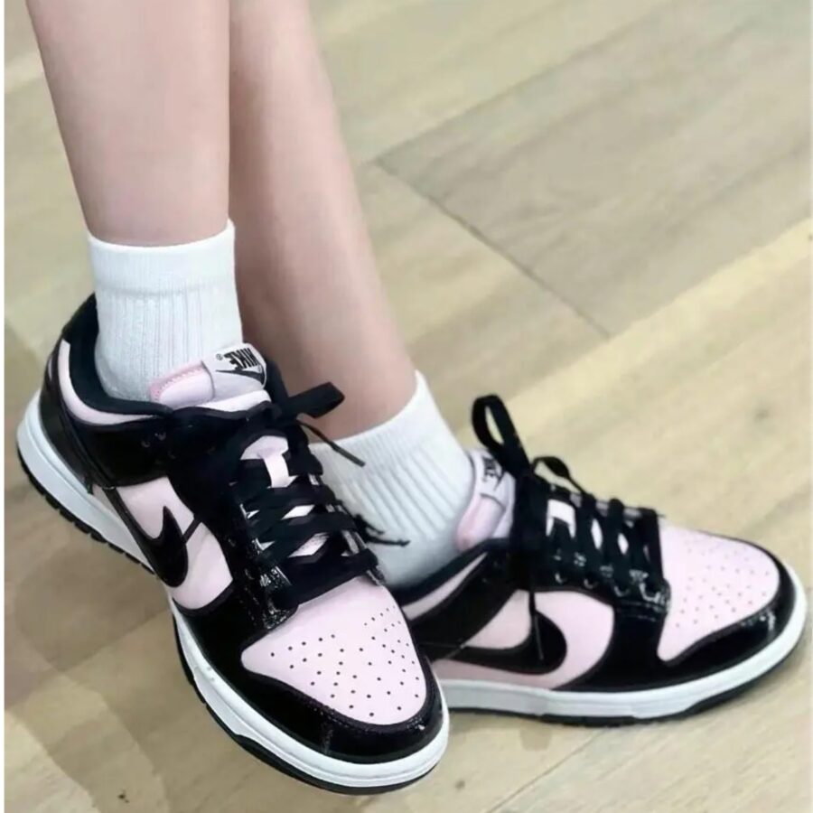 giày nike dunk low 'pink foam black' dj9955-600