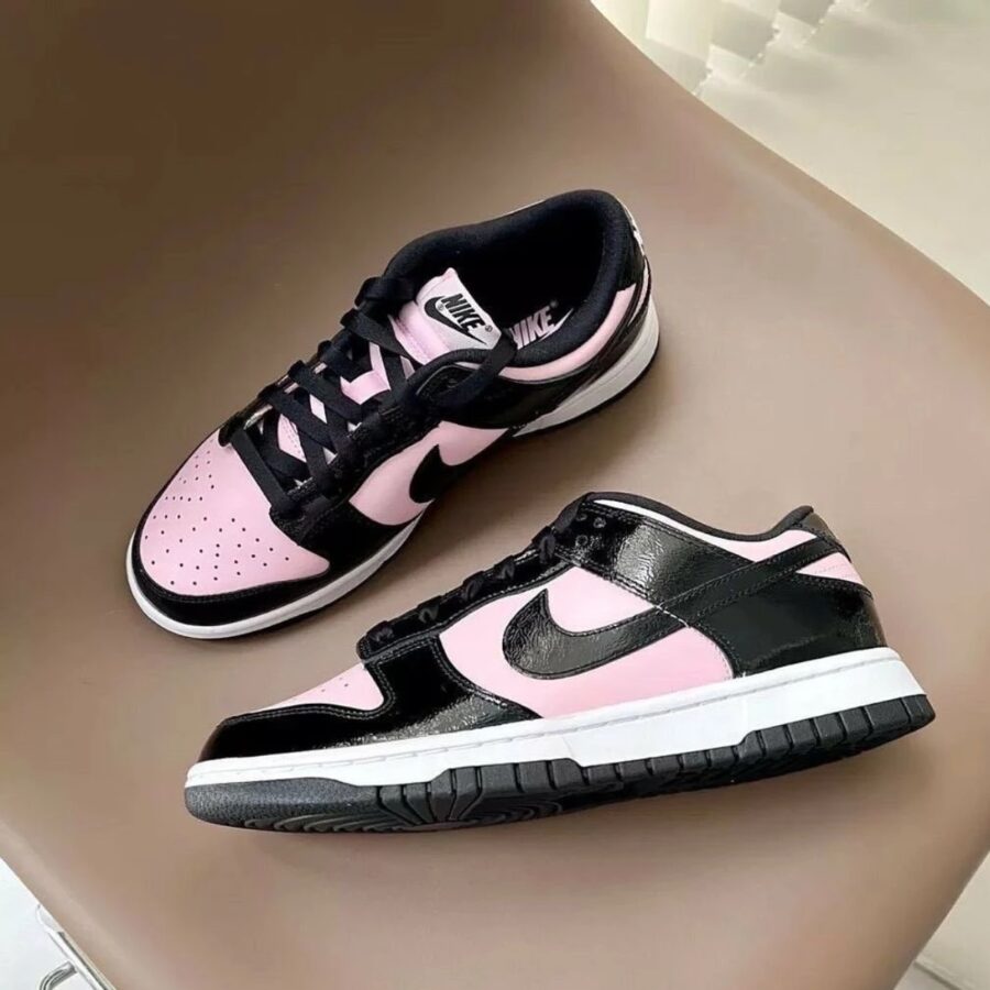 giày nike dunk low 'pink foam black' dj9955-600