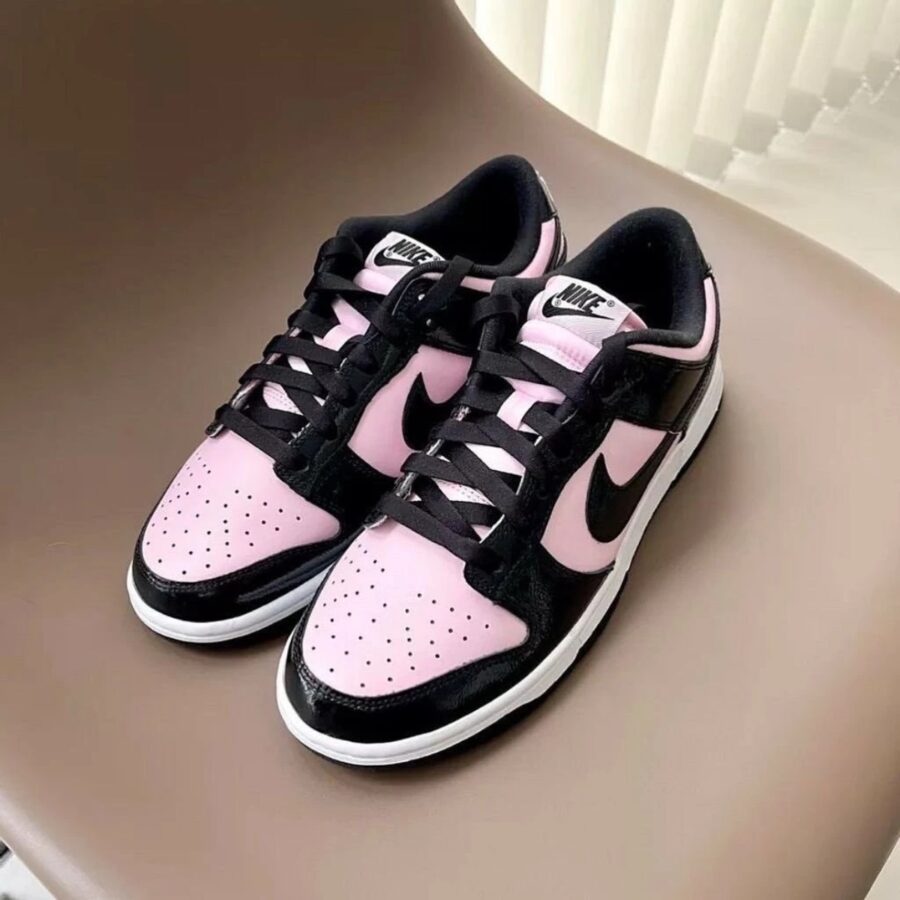 giày nike dunk low 'pink foam black' dj9955-600