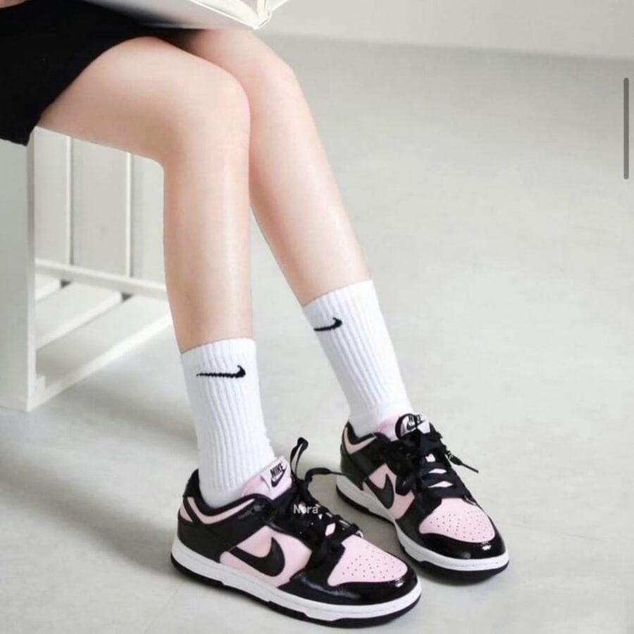 giày nike dunk low 'pink foam black' dj9955-600