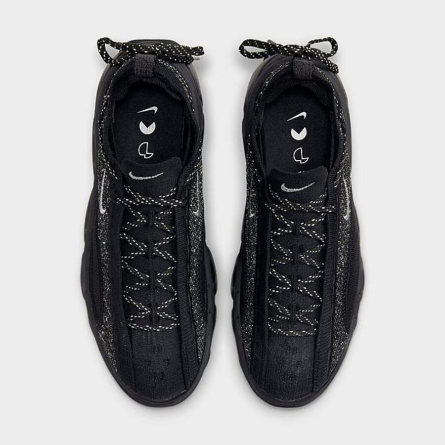 giày nike flyknit bloom 'black metallic silver' fd2149-004