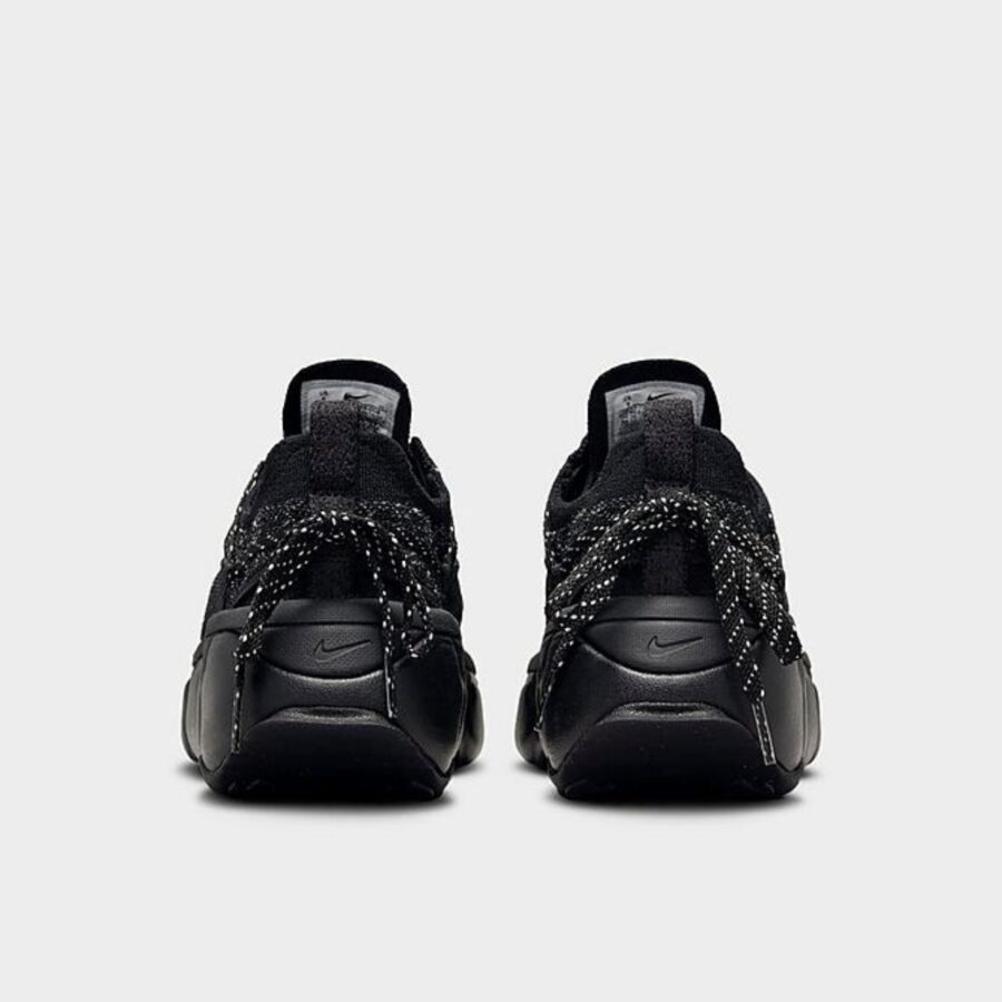 giày nike flyknit bloom 'black metallic silver' fd2149-004