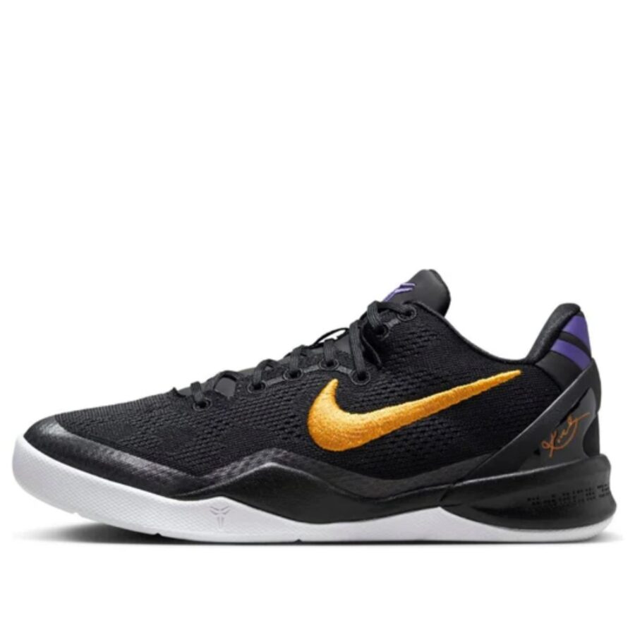 giày nike kobe 8 protro 'black university gold' fn0266-002