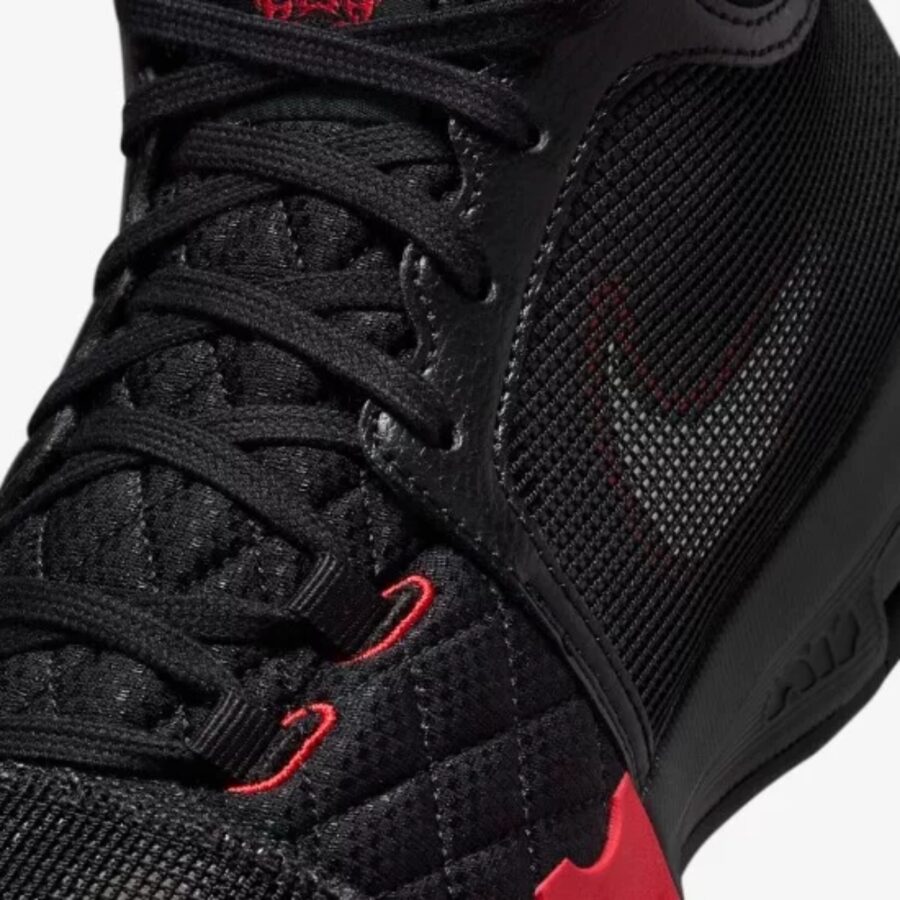 giày nike lebron witness 8 ep 'black university red' fb2237-005