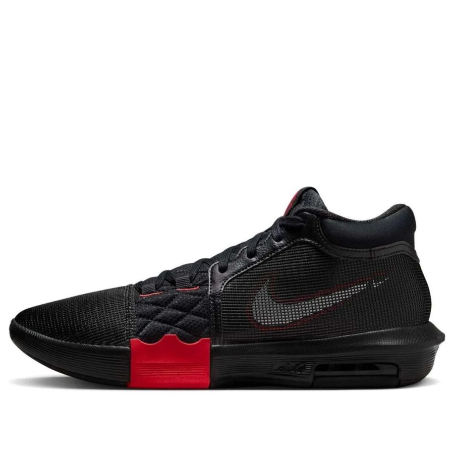 giày nike lebron witness 8 ep 'black university red' fb2237-005