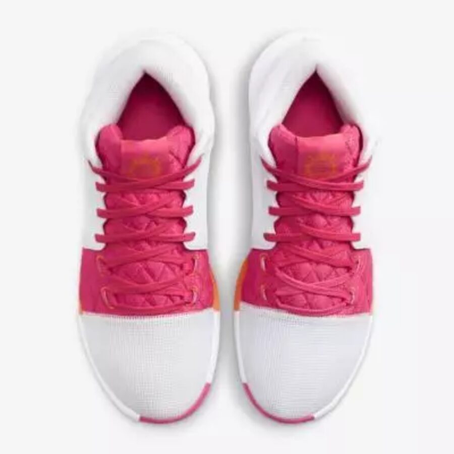 giày nike lebron witness 8 ep 'white bright mandarin pink' fb2237-104
